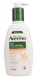 Aveeno: Daily Moisturising Yogurt Body Cream - Apricot & Honey (300ml)