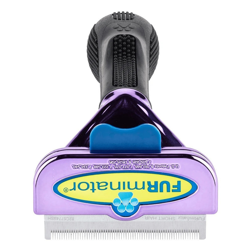 Furminator: DeShedding Tool - Large Short Hair Cat (Metallic Purple)