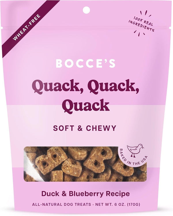 Bocce's Bakery: Quack, Quack, Quack Soft and Chewy (170g)