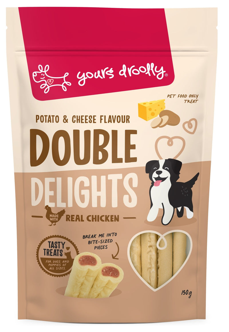 Yours Droolly: Double Delight Potato & Cheese - 150g