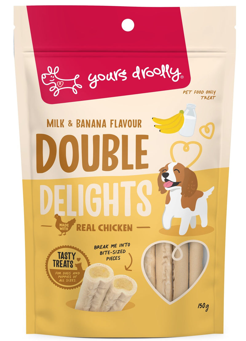 Yours Droolly: Double Delight Milk & Banana - 150g