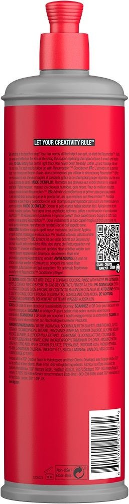 TIGI: Bed Head Shampoo Resurrection Repair (600ml)