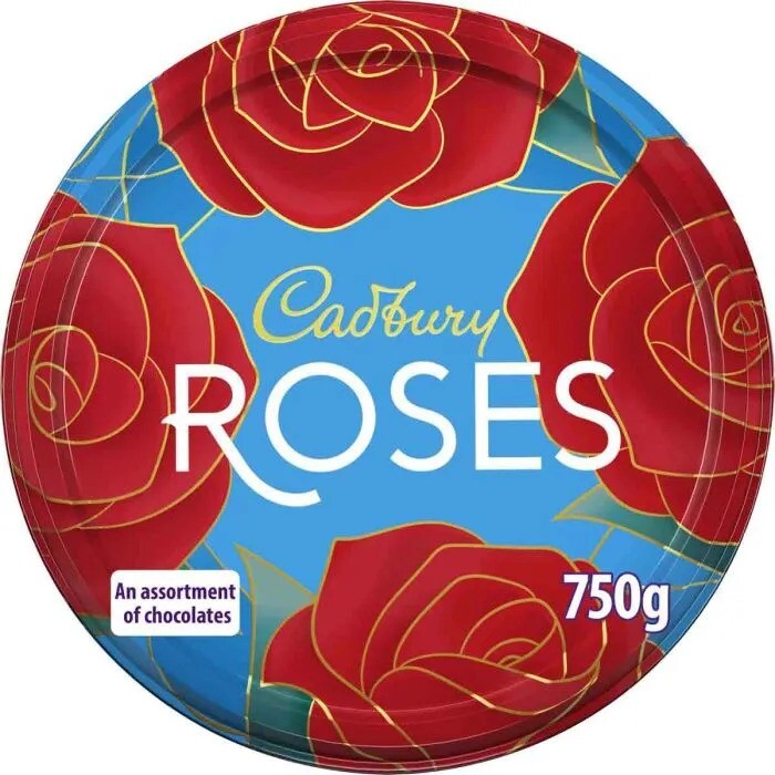 Cadbury Roses Tin - 750g