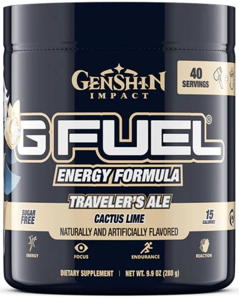 G Fuel Energy Formula - Traveler's Ale - Cactus Lime (280g) x 40 Servings