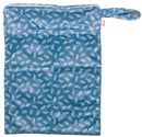 Nestling: Double Pocket Wet Bag - Blue Fish