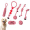 ZOOMIES 7-Piece Heavy Duty Leash Toy Set