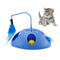 ZOOMIES 3-in-1 Automatic Interactive Cat Toy with Feather and Bell Ball