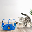 ZOOMIES 3-in-1 Automatic Interactive Cat Toy with Feather and Bell Ball