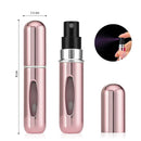 STORFEX 4 Pcs 5ml Mini Refillable Perfume Atomizer Spray (Women's)