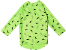 Nestling: Swim Rash Vest - Green Bolts (10 years)