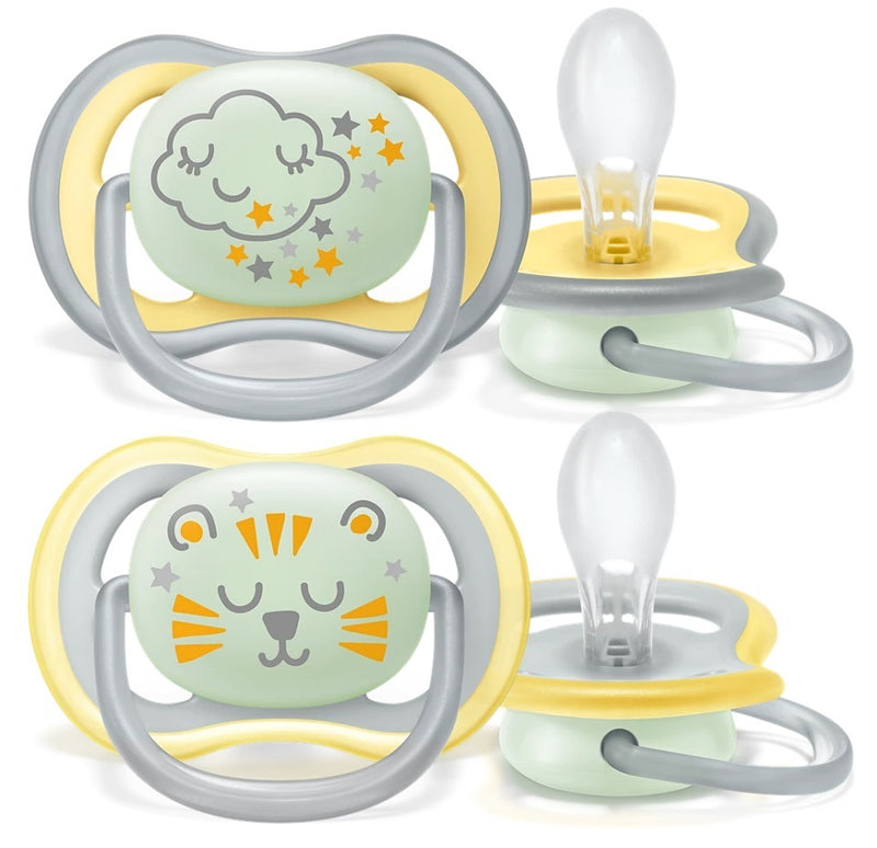 Avent: Ultra Air Soother - Night 18m+ (2 Pack)