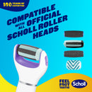 Scholl: ExpertCare 2 in 1 Electronic Foot File - Purple