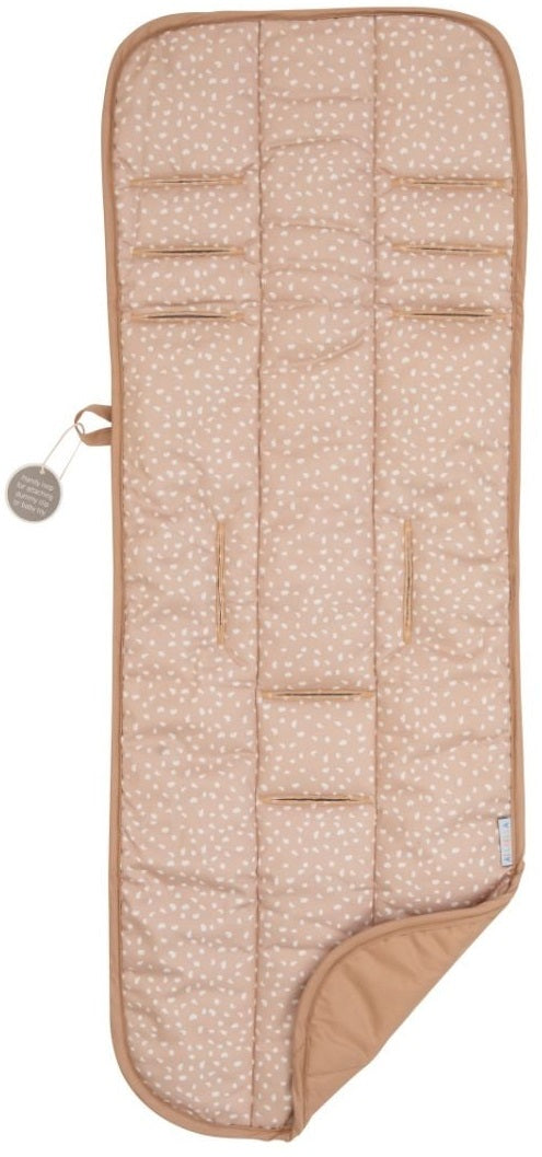 All4Ella: Pram Liner - Beige Dots