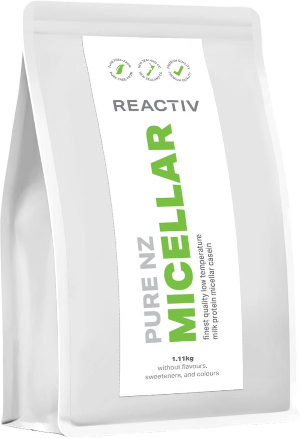 Reactiv Pure NZ Micellar Protein Powder (1.11kg)