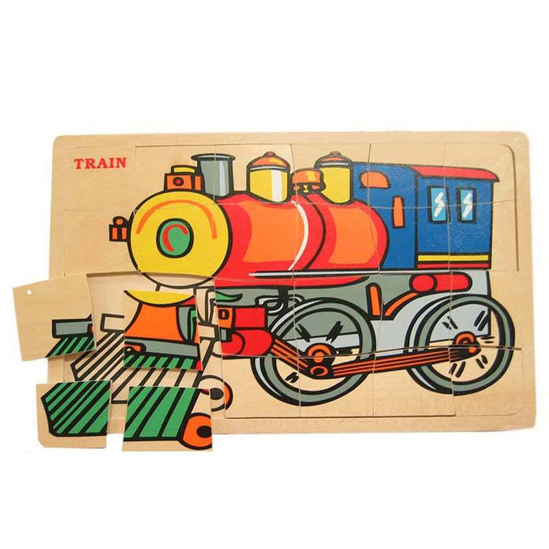 Fun Factory: Large Wooden Steam Train Puzzle