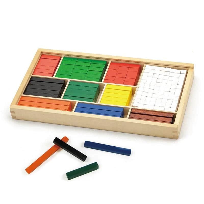 Fun Factory: Wooden Cuisenaire Maths Rods (300pc Set)