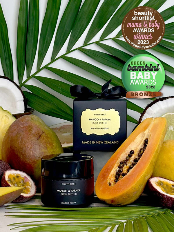 Surmanti: Body Butter - Mango & Papaya (100g)