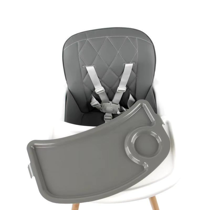 Fraser Country 6-in-1 Wooden Adjustable High Chair - Dark Grey