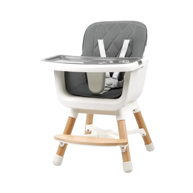 Fraser Country 6-in-1 Wooden Adjustable High Chair - Dark Grey