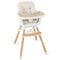 Fraser Country 6-in-1 Wooden Adjustable High Chair - Beige