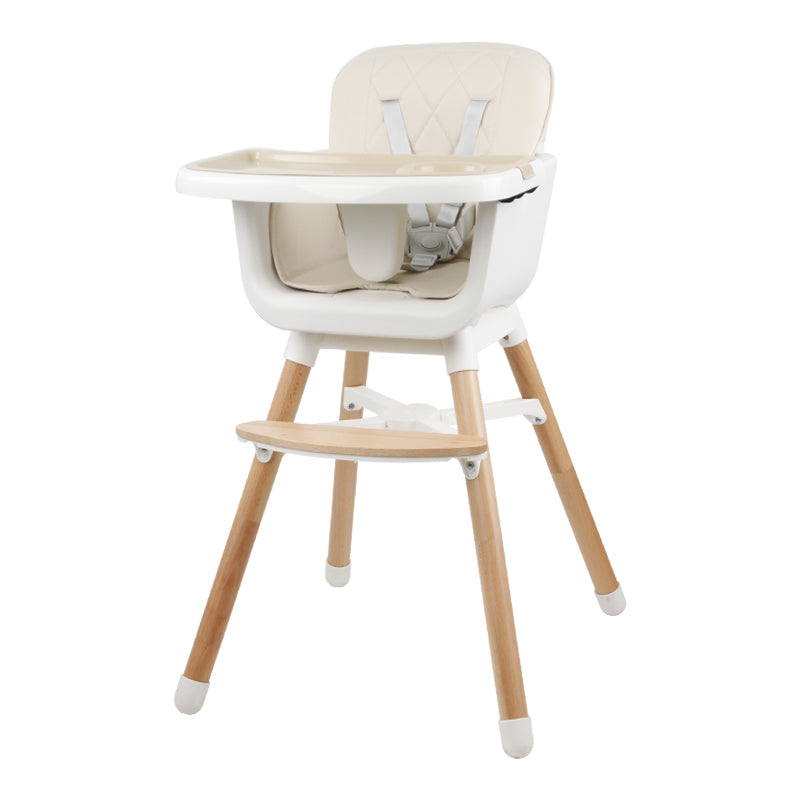 Fraser Country 6-in-1 Wooden Adjustable High Chair - Beige