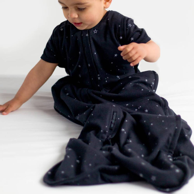 Woolbabe: 3 Season Front Zip Sleeping Bag - Night Stars (3-24 Months)