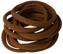 Mae: Soft Ponytailer Elastics - Brown (Pack of 10)