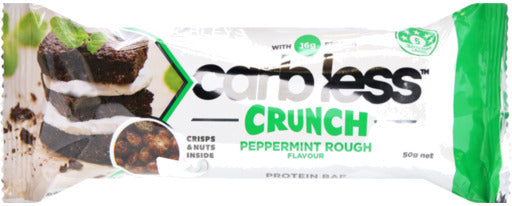 Horleys Carb Less Crunch Bars - Peppermint (50g) x 12 (Box of 12)