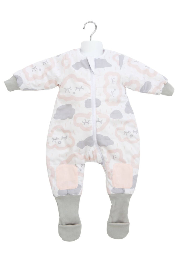 Baby Studio: Warmies Cotton Arms 2.5 Tog - Pink Clouds (12-24 Months)