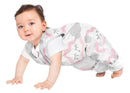 Baby Studio: Coolies No Arms 1.0 Tog - Pink Clouds (6-12 Months)