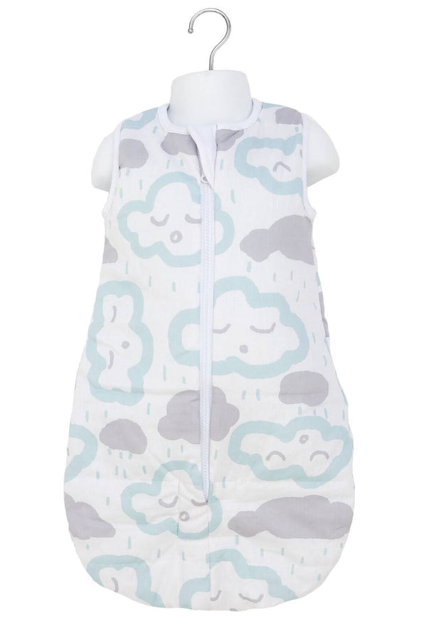 Baby Studio: Cotton Studio Bag 1.0 Tog - Peppermint Clouds (6-18 Months)