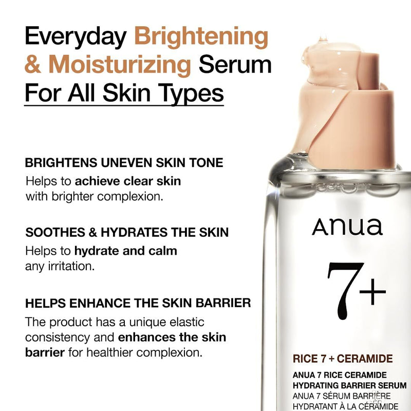 Anua: 7 Rice Ceramide Hydrating Barrier Serum