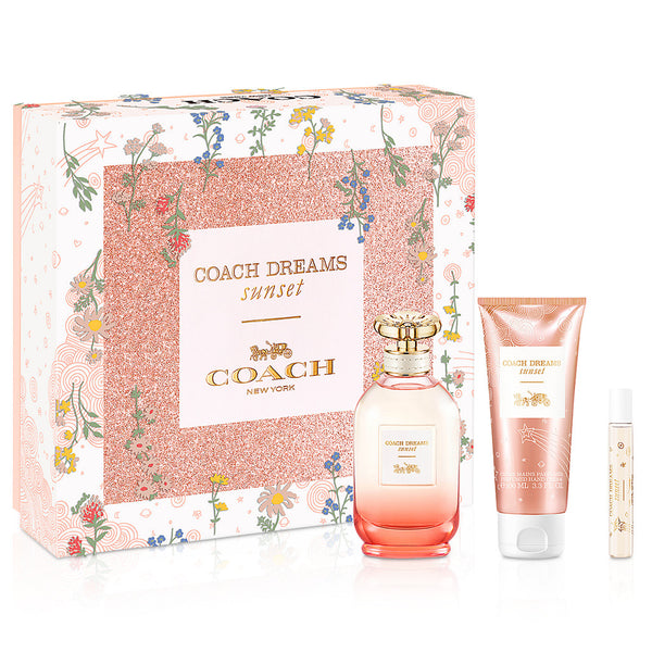 Coach: Dreams Sunset 90ml EDP 3 Piece Gift Set