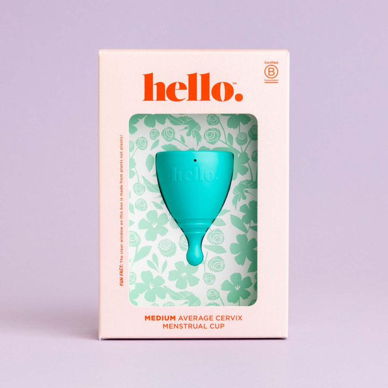 Hello.: Average Cervix Cup - Blue (Medium)