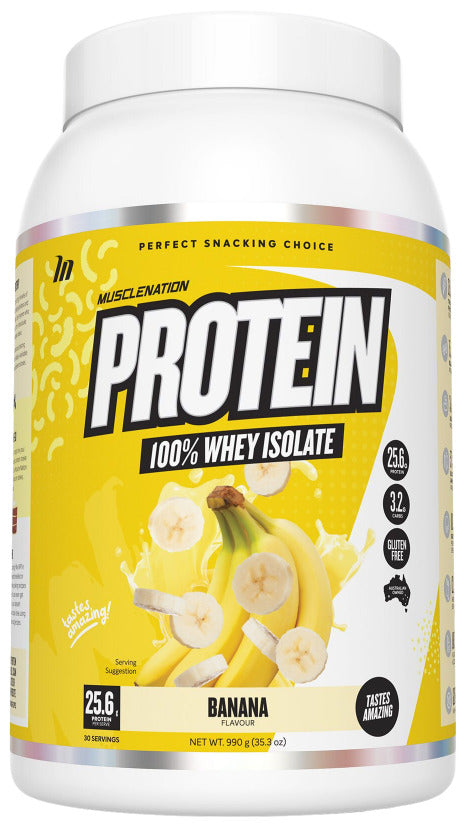 Muscle Nation Protein 100% Whey Isolate - Banana