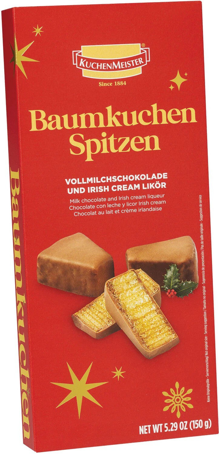 KuchenMeister: Baumkuchen Spitzen Irish Cream Cake (150g)