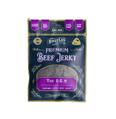 Bootleg Jerky The O.G. Original Beef Jerky - 40g