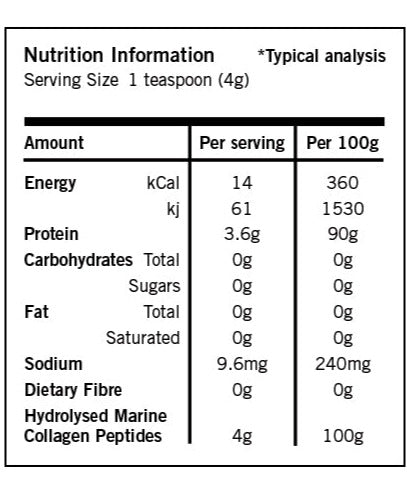 Reactiv Pure Marine Collagen Peptides Powder (200g)