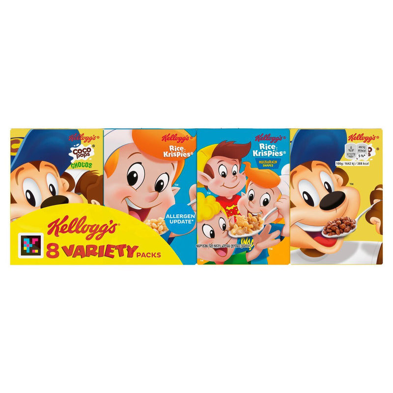 Kelloggs 8 Variety Cereal Pack (196g)