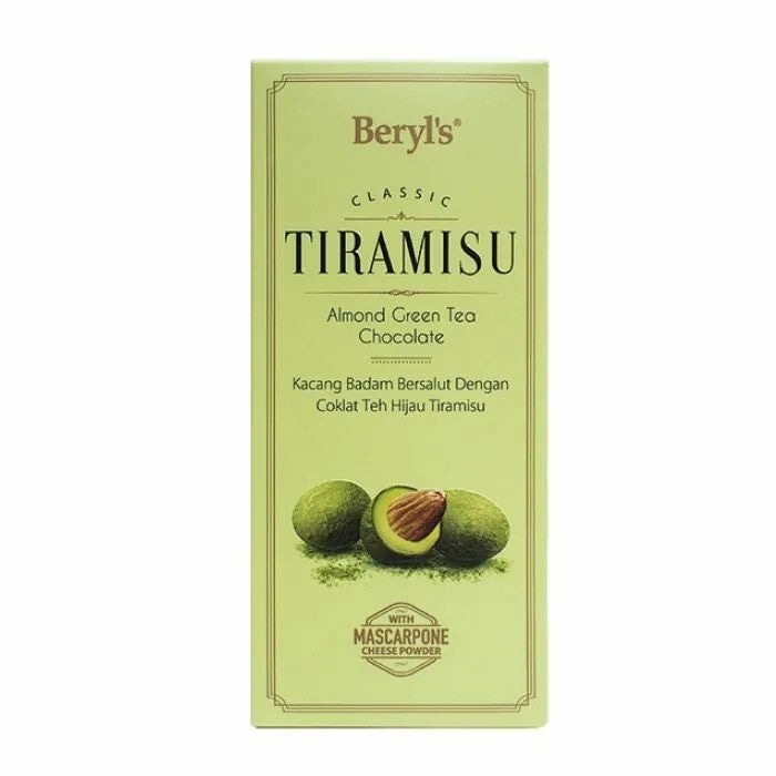 Beryls: Tiramisu Almond Green Tea Chocolate (200g)