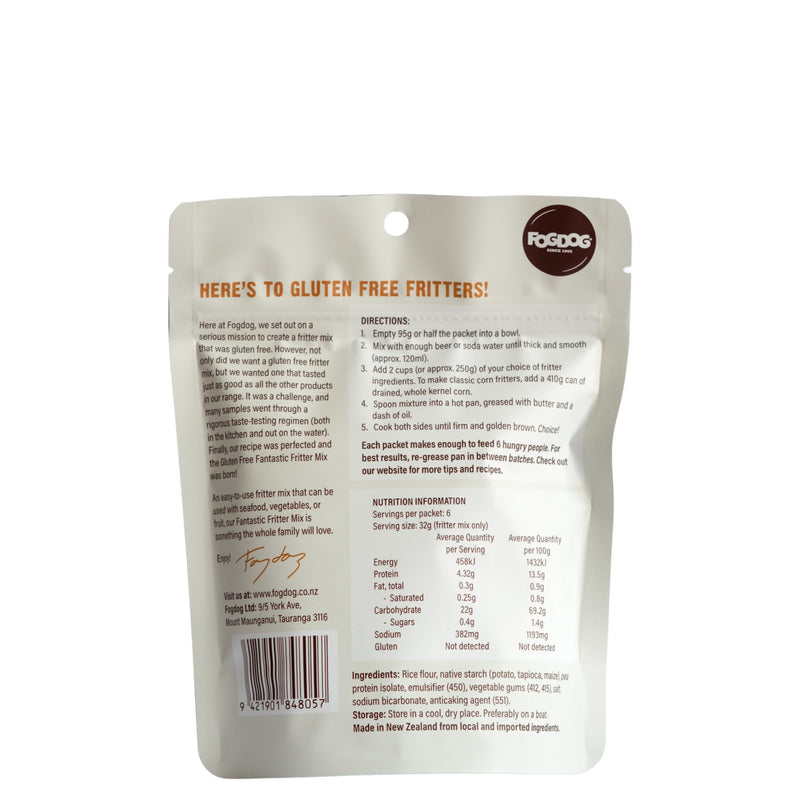 Fogdog: Gluten Free Fritter Mix - 190g