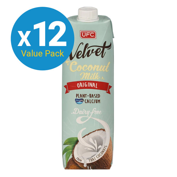 UFC Velvet Coconut Milk Original 1L (12 Pack)