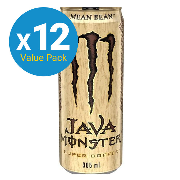 Monster Java Super Coffee - Mean Bean - 305ml (12 Pack)