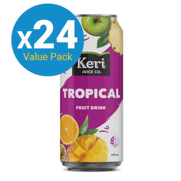 Keri: Tropical Fruit Drink - 440ml (24 Pack)