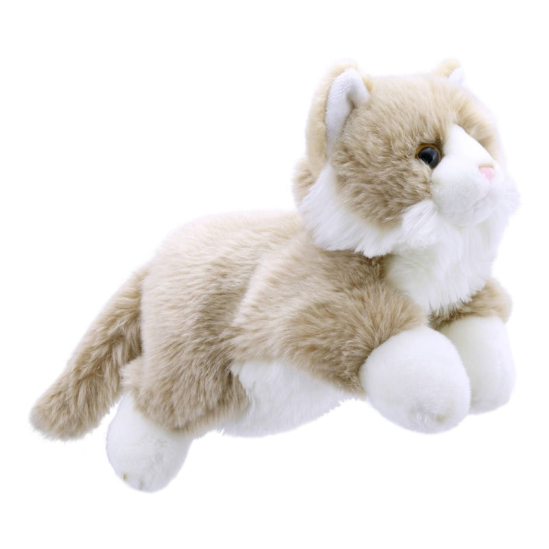 The Puppet Company: Full Bodied Puppet - Cat (Brige & White)