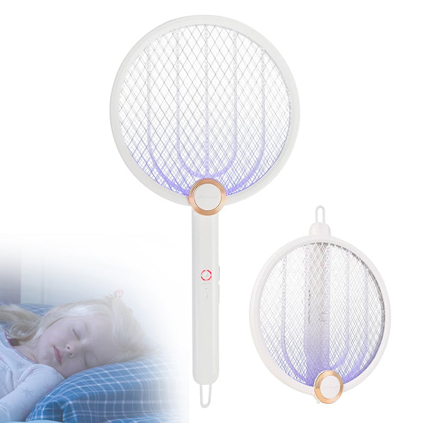 3000V Electric Fly Swatter - White