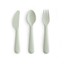 Mushie: Cutlery Set - Sage