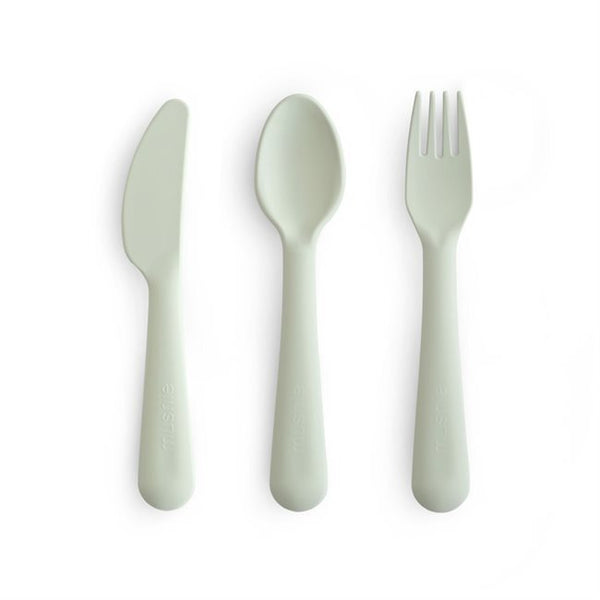 Mushie: Cutlery Set - Sage