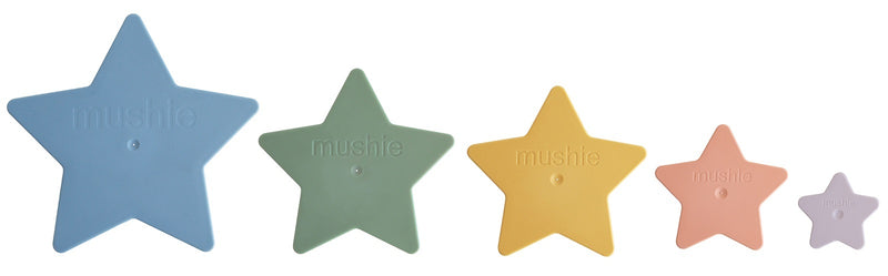 Mushie: Nesting Star Stack Set - Retro