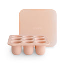 Mushie: Fresh Food Feeder Freezer Tray - Blush